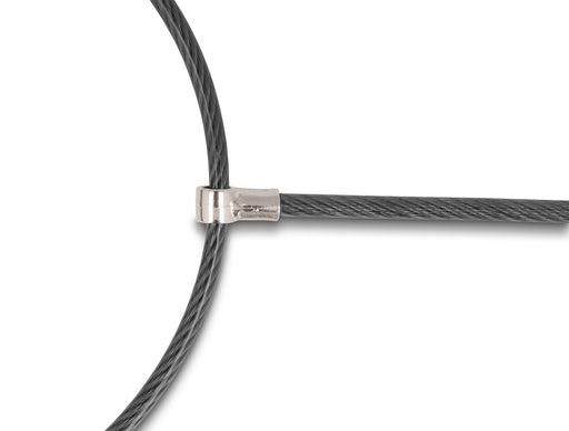 EAN 4043619209354 - Navilock 20935 cable antirrobo Negro, Plata 1,8 m imagen 2