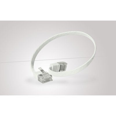 S-Impuls Cable De Red Cat. 6 Plano, U Utp, Blanco, 10m