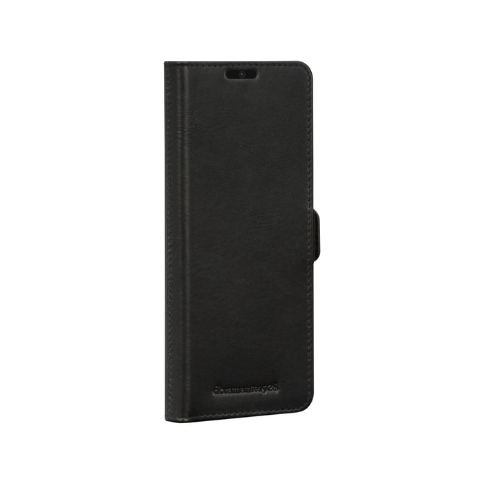 Dbramante1928 Lynge Funda Con Tapa Para Teléfono Móvil Cuero De Grano Entero Negro Para Samsung Galaxy S21 Ultra 5g