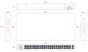 EAN 5715063808306 - Lanview LVN-1UMOUNT-48PORT-2SFP-1G no categorizado imagen 2