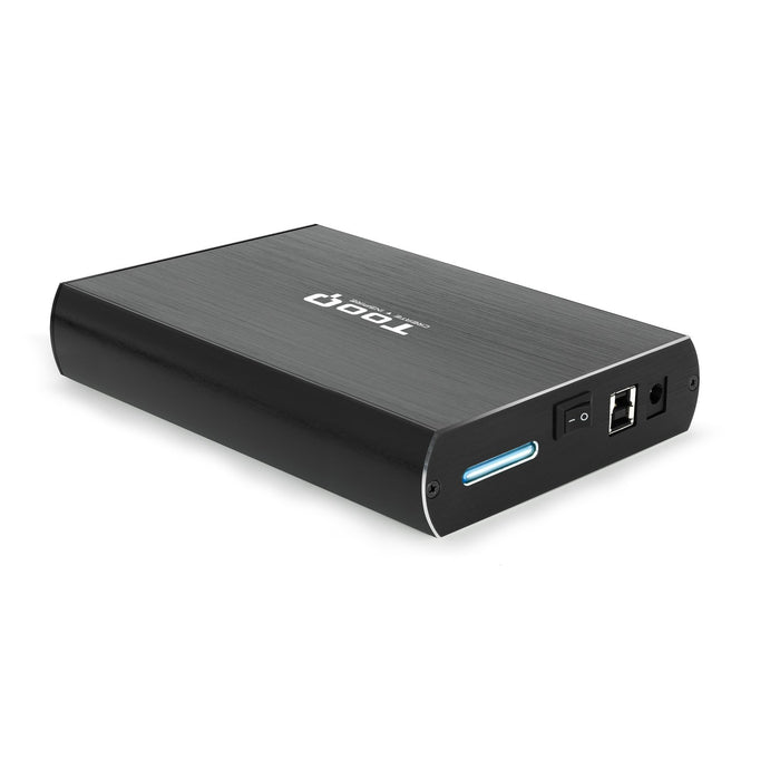 EAN 8433281009691 - TooQ TQE-3531B caja para disco duro externo Caja de disco duro (HDD) Negro 3.5" imagen 4