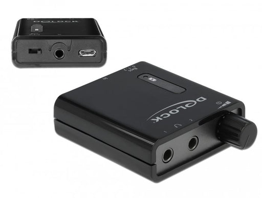 EAN 4043619640560 - DeLOCK 64056 amplificador para audífono Negro imagen 1