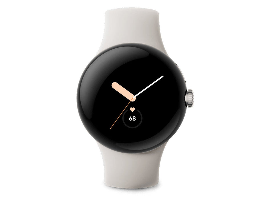 Smartwatch Google Pixel  Wifi Polished Silver/Chalk