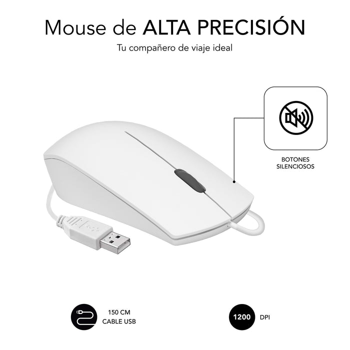 EAN 8436586742522 - SUBBLIM SUBMO-B2BS002 ratón Oficina Ambidextro USB tipo A Óptico imagen 4