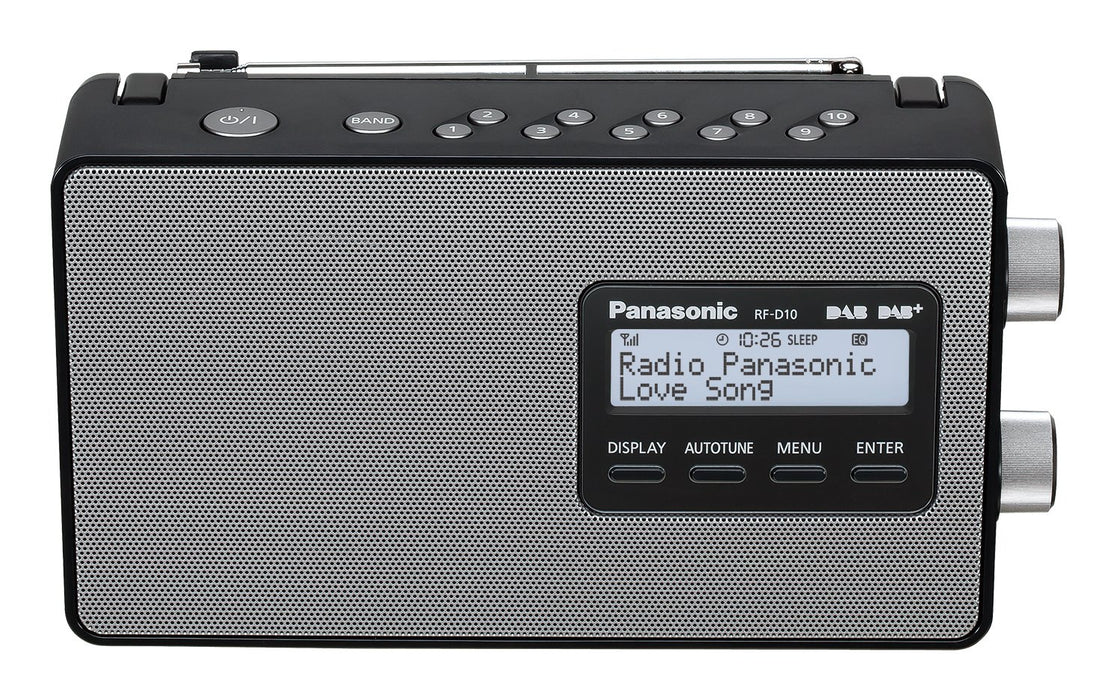 EAN 5025232760046 - Panasonic RF-D10 Personal Digital Negro imagen 1