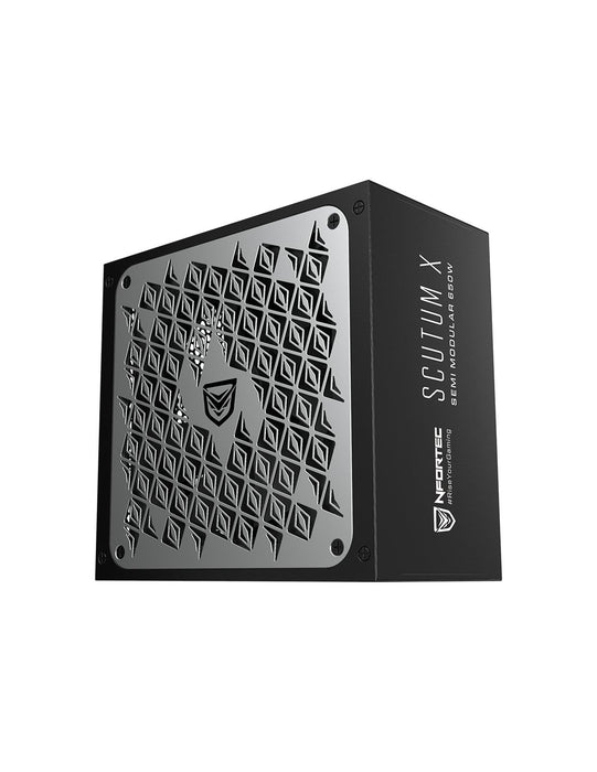 EAN 8435443721151 - Nfortec Scutum X unidad de fuente de alimentación 650 W 20+4 pin ATX ATX Negro imagen 3