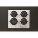 EAN 8003437605567 - Whirlpool AKT 625/WH Negro, Blanco Integrado 60 cm Encimera de gas 4 zona(s) imagen 5