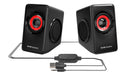 EAN 4713105963144 - Mars Gaming MS1 altavoz Negro, Rojo Alámbrico imagen 4