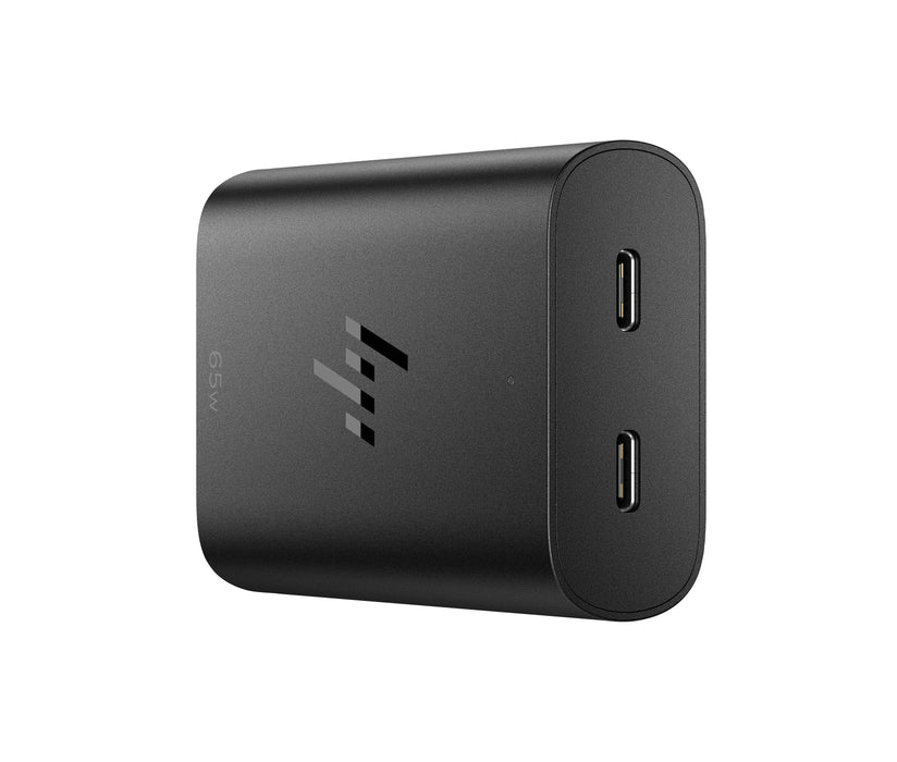 EAN 5715063731185 - HP 65W Gallium Nitride USB-C Laptop Charger adaptador e inversor de corriente Negro imagen 3
