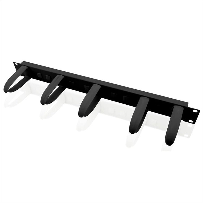 Value 48,26cm 19zoll-Frontplatte 1he Mit 5 Cablesen Schwarz