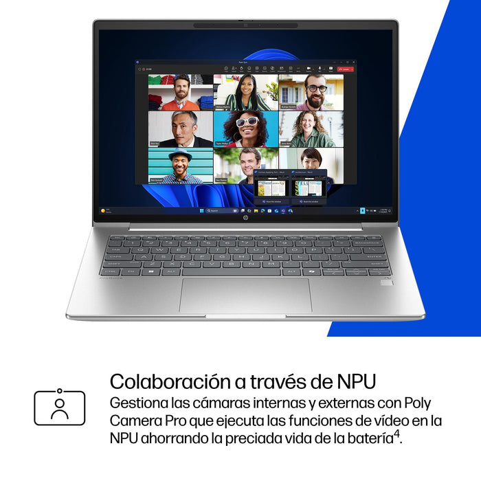 EAN 0199764324726 - HP ProBook 4 G1q Notebook Next Gen AI Wolf Pro Security Edition Copilot+ PC Snapdragon X1-26-100 Portátil imagen 17