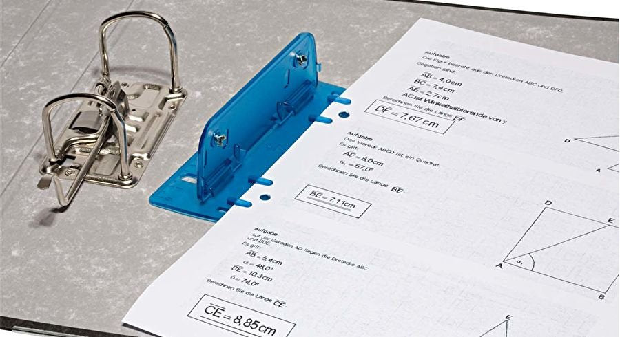 Wedo Taschenlocher Eisblau