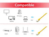 EAN 4015867152669 - Equip 605664 cable de red Amarillo 5 m Cat6a S/FTP (S-STP) imagen 3