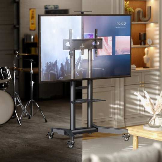 EAN 4262392441274 - ONKRON TS1571-B soporte para TV 190,5 cm (75") Negro imagen 3