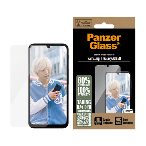 EAN 5715685017292 - PanzerGlass ® Screen Protector Samsung Galaxy A26 5G | Ultra-Wide Fit Protector de pantalla 1 pieza(s) imagen 2
