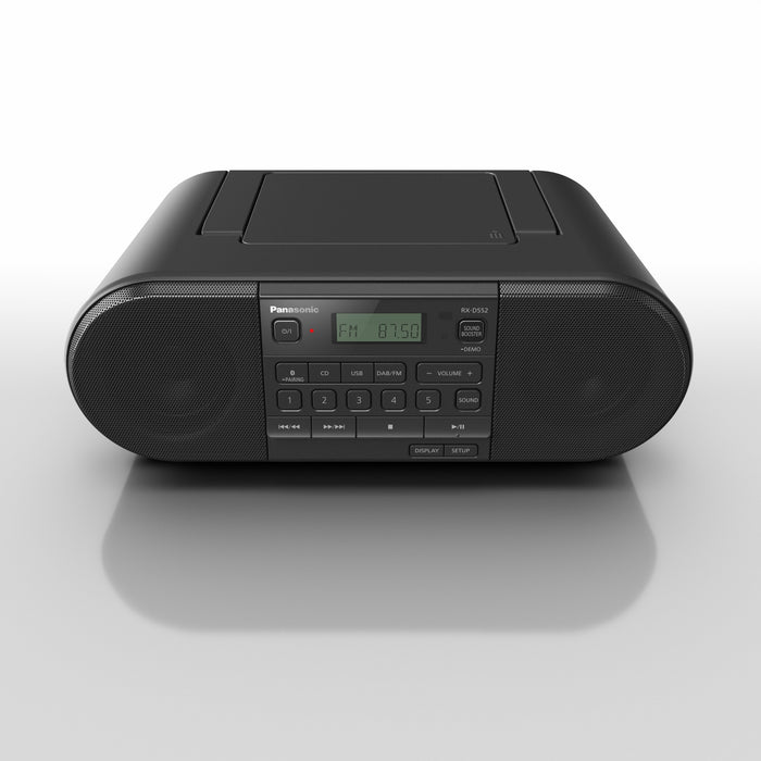 EAN 5025232915262 - Panasonic RX-D552 Digital 20 W DAB, DAB+, FM Negro Reproducción MP3 imagen 4