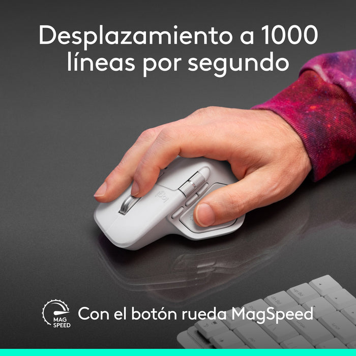 Ratón Logitech 910-007577 / Mx Mamer 4 For Mac Negro