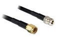 EAN 4043619886845 - DeLOCK 88684 cable coaxial 1 m RP-SMA Negro imagen 1