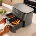 EAN 0622356322690 - Ninja DZ300EU freidora Doble 7,6 L Independiente 2400 W Freidora de aire caliente Gris imagen 10