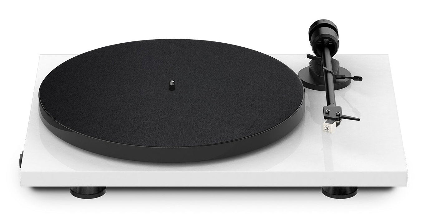 Pro-Ject E1 Bt, Plug & Play Einsteiger Plattenspieler , Blanco