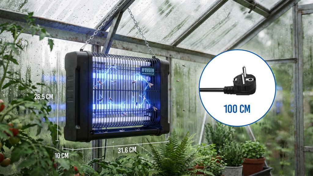 EAN 5902221620218 - Noveen IKN12 Automático Matainsectos Apto para uso en interior Negro imagen 17