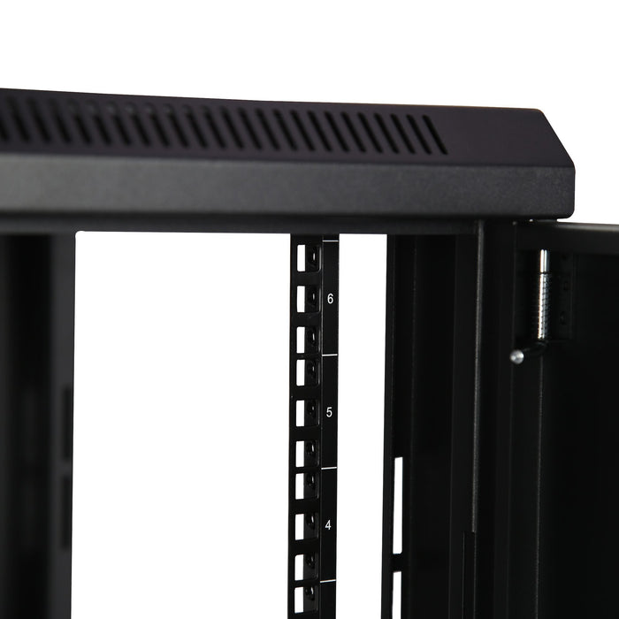 EAN 0065030870047 - StarTech.com RK616WALM armario rack Bastidor de pared Negro imagen 5