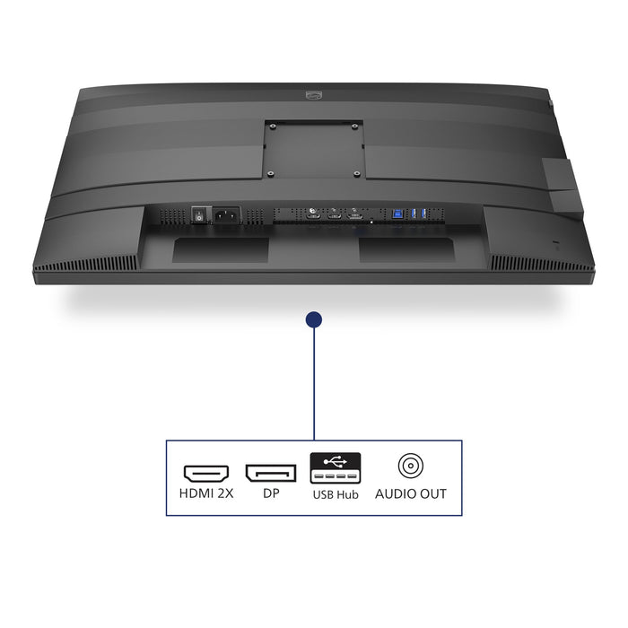 EAN 8721038001785 - Philips 5000 series 27B2G5500/00 pantalla para PC 68,6 cm (27") 2560 x 1440 Pixeles Quad HD LCD Antracita imagen 6