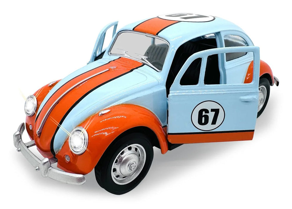 Jamara Volkwagen Beetle 1967 1:28 Azul Claro 3+