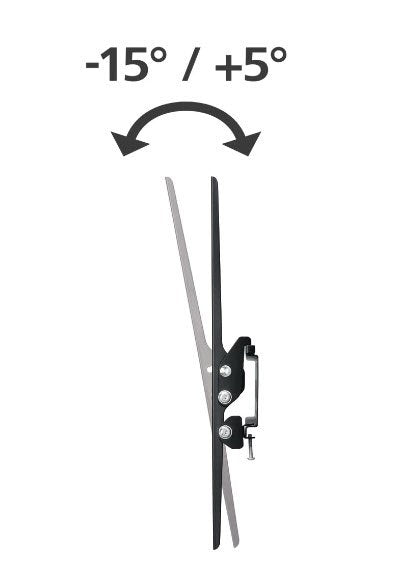 EAN 4047443509314 - Hama 00220808 soporte para TV 190,5 cm (75") Negro imagen 2