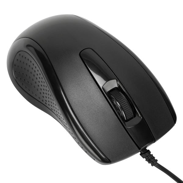 Raton Optico Targus Usb 1000dpi Antimicrobiano Negro