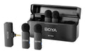 EAN 6974700659520 - BOYA BY-V4 micrófono Negro Micrófono con pinza de enganche imagen 1
