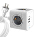 EAN 5704174884767 - Microconnect MC-CUBE015USBC base múltiple 1,5 m 4 salidas AC Interior Blanco imagen 1