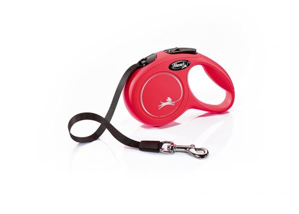Flexi Classic L 5 M Rojo Perro Correa Retráctil