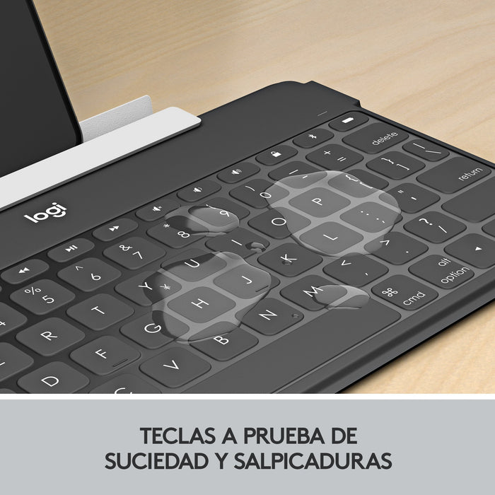EAN 5099206094147 - Logitech 920-010043 teclado para móvil QWERTY Español Bluetooth Blanco imagen 11