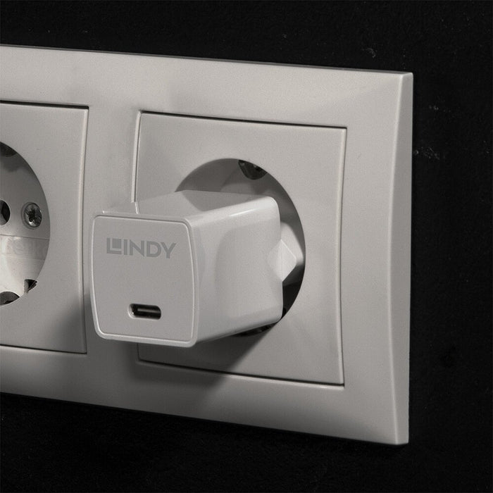 EAN 4002888734103 - Lindy 73410 cargador de dispositivo móvil Smartphone Blanco Corriente alterna Interior imagen 3