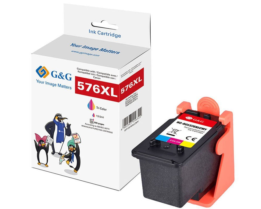 G&G Patr. Canon Cl-576xl Xxl Füllmenge: 13,5ml Color 400 S.