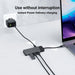 EAN 5904326372801 - Green Cell HUBGC01 hub de interfaz USB Tipo C 5000 Mbit/s Plata imagen 6