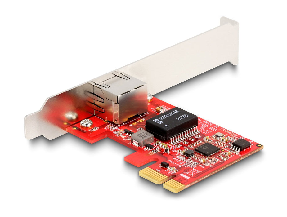 Delock 90100 Tarjeta De Red Pci Express X1 1 X Rj45 2,5 Gigabit Lan I225 Nbase-T - Low Profile
