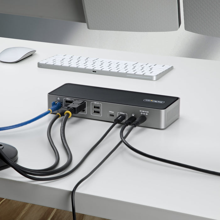 EAN 65030912945 - StarTech.com DK30C2DPEPRUE base para portátil y replicador de puertos Alámbrico USB 3.2 Gen 1 (3.1 Gen 1) T imagen 2