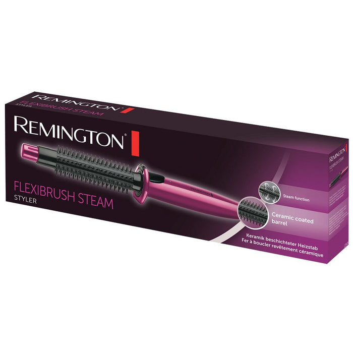 Remington Cb4n Utensilio De Peinado Cepillo Alisador Y Rizador De Pelo Lila