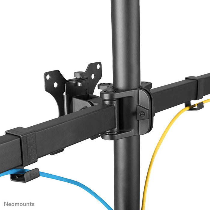 EAN 8717371449070 - Neomounts FPMA-D550DD3BLACK soporte para monitor 68,6 cm (27") Escritorio Negro imagen 11