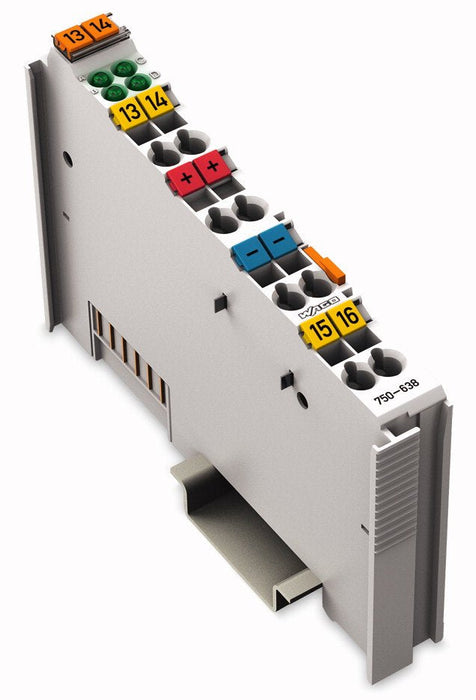 Wago 750-638 2-Kanal Vor- Rückwärtszähler Dc 24v 500hz