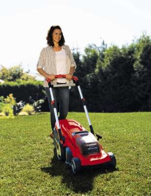 EAN 4006825635867 - Einhell RASARRO Cortacésped manual Batería Negro, Rojo imagen 2