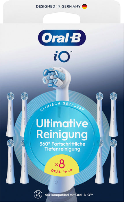 Oral-B Aufsteckbürsten Io Ultimative Reinigung Billboard 8er