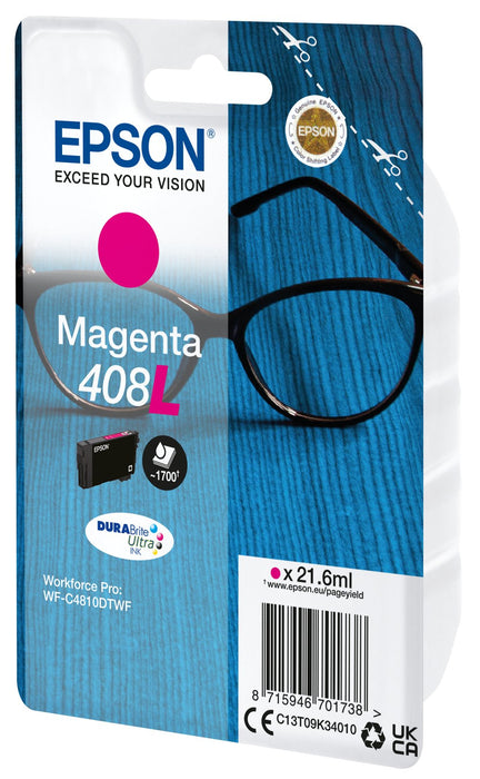 EAN 8715946701738 - Epson C13T09K34010 cartucho de tinta 1 pieza(s) Original Alto rendimiento (XL) imagen 1