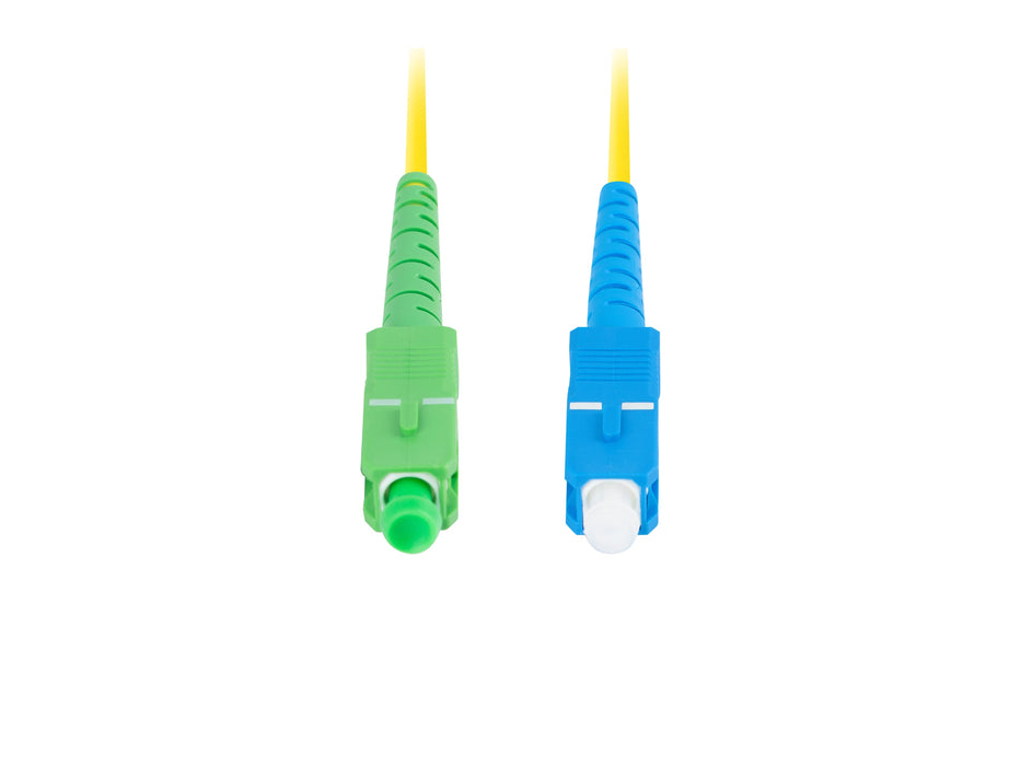EAN 5901969430684 - Lanberg FO-SASU-SS21-0010-YE Cable de fibra óptica e InfiniBand 1 m SC Amarillo imagen 3