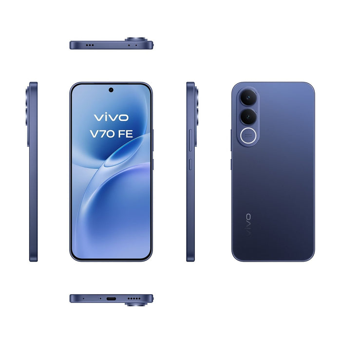 Smartphone Vivo V70 Fe 8gb 256gb 6.83' 5g Azul Incluye Cargador + Auriculares
