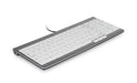EAN 8719274673514 - BakkerElkhuizen UltraBoard 960 Standard Compact teclado Oficina USB QWERTZ Suizo Plata, Blanco imagen 3