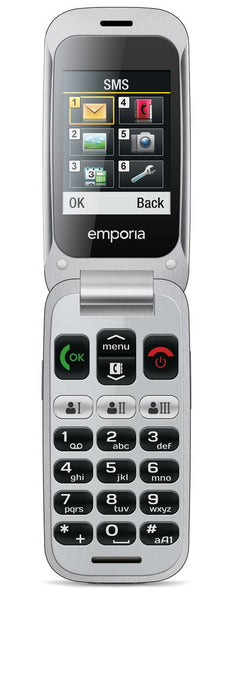 EAN 9005613168810 - Emporia ONE 6,1 cm (2.4") 103 g Negro, Gris imagen 3
