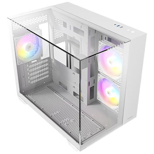 EAN 0761345101417 - Antec CX600M Trio ARGB White Mini Tower Transparente, Blanco imagen 5